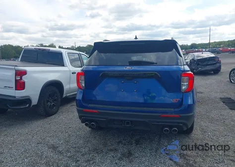 2023 Ford Explorer St из США, поврежденный, VIN 1FM5K8GC8PGA16880